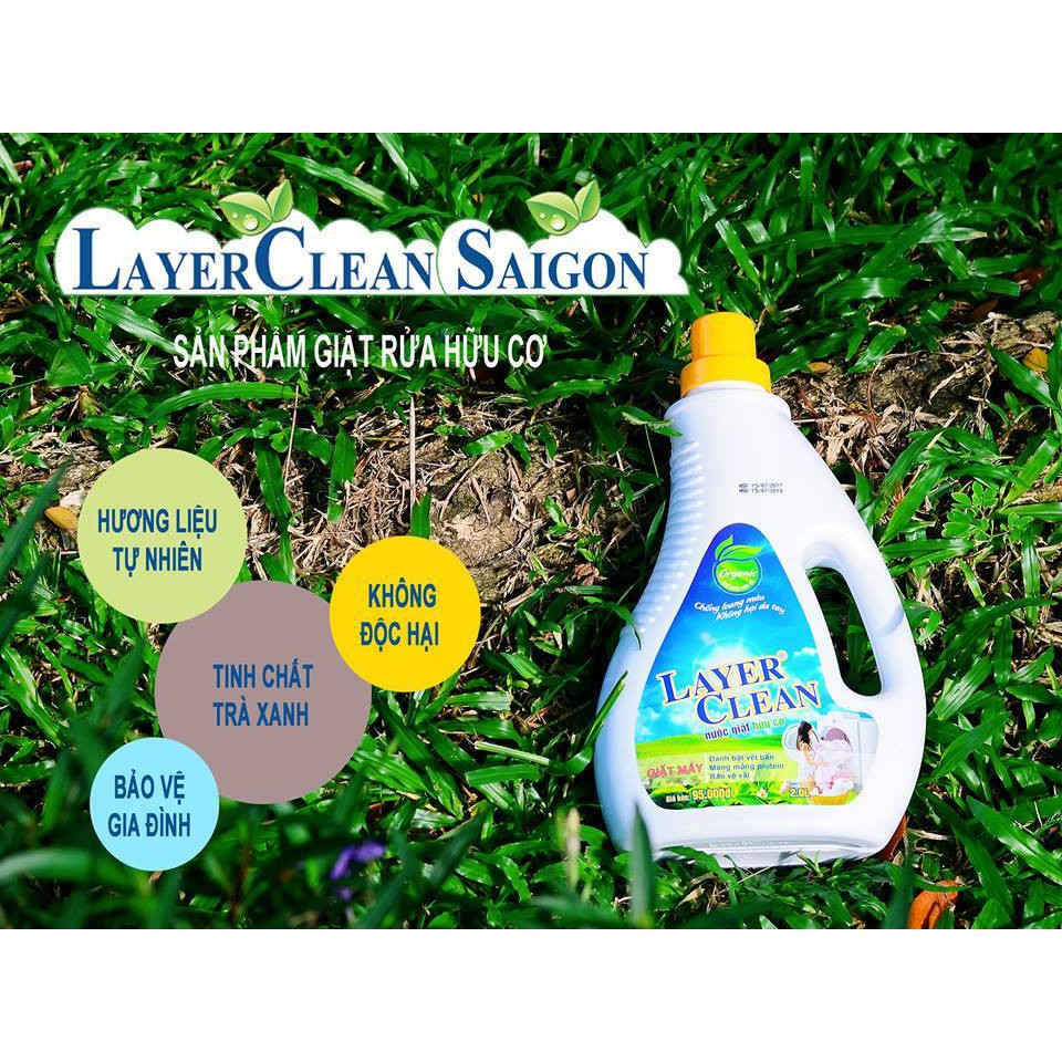 NƯỚC GIẶT HỮU CƠ LAYER CLEAN 300ml | Shopee Việt Nam