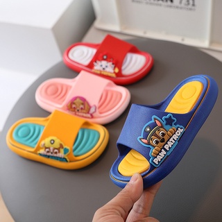 YT2 PAW Patrol Dép Trẻ Em Hoạt Hình Dép Dễ Thương Bé Trai Và Bé Gái Nhà Chó Phòng Tắm Chống Trơn Trượt TY2