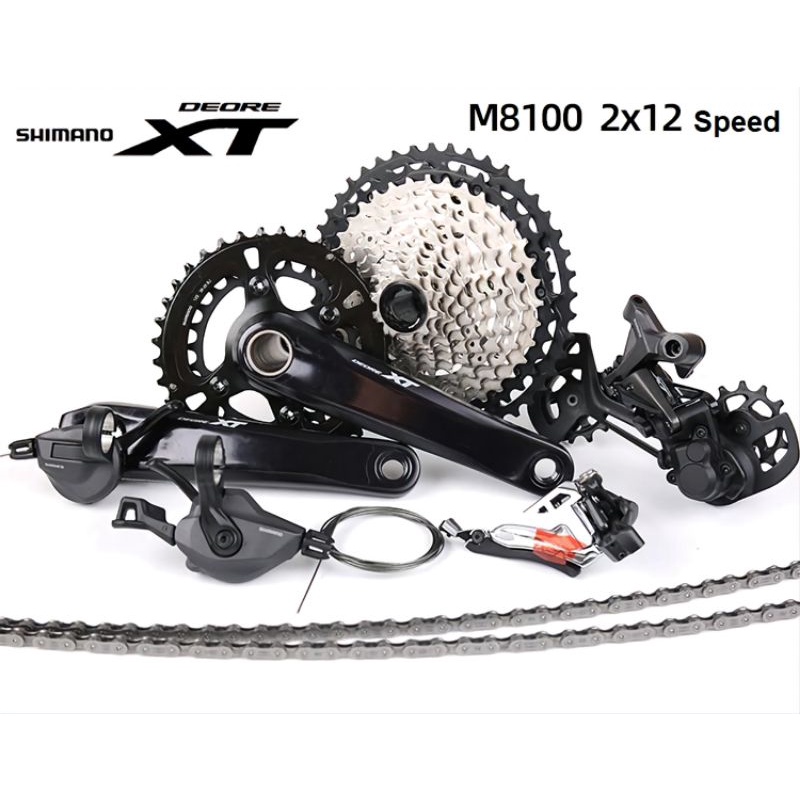 Groupset Shimano Deore XT M8100 2x12s Shopee Việt Nam