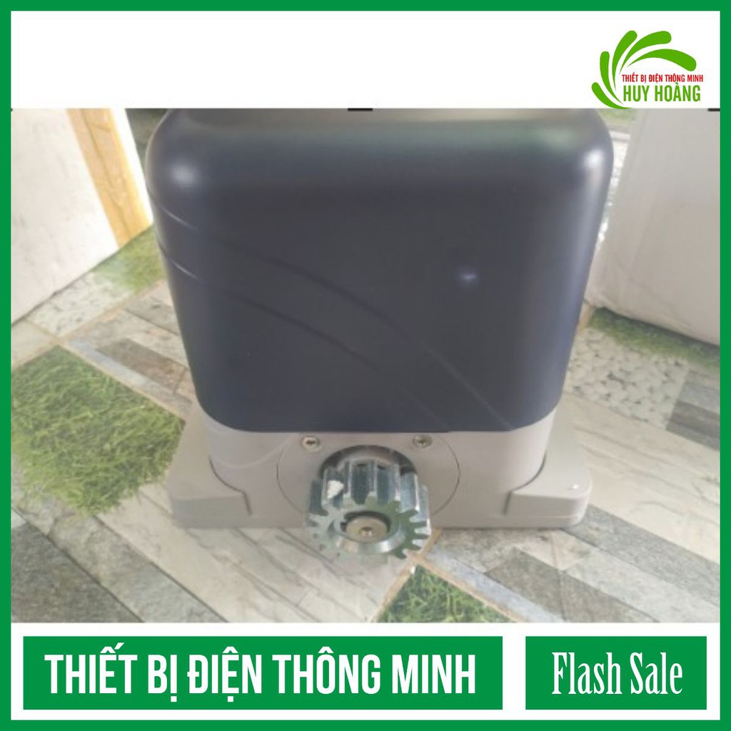 Mô tơ cửa lùa , cửa cổng tự động C2401-CX auto door Sliding Gate 400kg 24VDC + 4m ray + 2 remote thêm