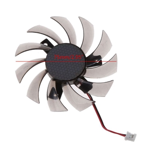 Quạt tản nhiệt cho thẻ đồ họa 75mm Pld08010S12H 2pin Cho Gtx 560 460 Ti R7 260x R270X Msi 560