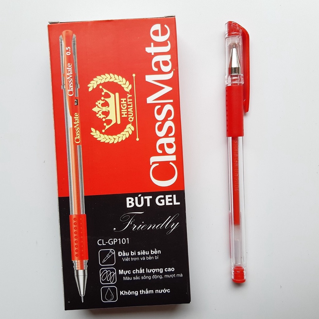 [GIÁ RẺ] Hộp 12 bút nước classmate CL-GP101 0.5mm | Shopee Việt Nam