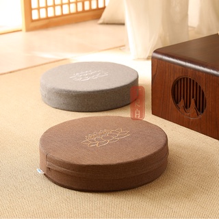 [MÀU XÁM] Đệm ngồi thiền, bồ đoàn, tọa cụ ngồi uống trà bằng xốp EPE không sợ xẹp, đường kính 60cm