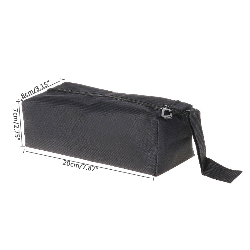 Túi đựng dụng cụ ốc vít mũi khoan bộ phận kim loại vải canvas oxford chống thấm nước tiện lợi