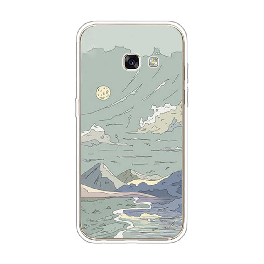 Ốp Điện Thoại TPU Dẻo In Họa Tiết Thời Trang Xinh Xắn Cho Samsung Galaxy a5 2017 a3 2016 a3 2015 a3 2017