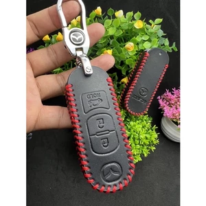 Bao da chìa khoá 3 nút xe Mazda2, Mazda3, Mazda6, Mazda Cx5, Cx8