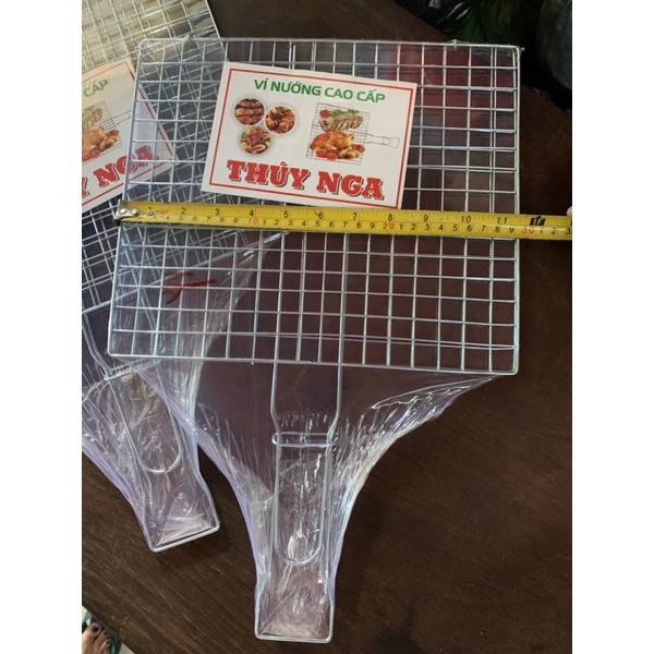Vĩ Nướng Kẹp Xi Dày Giá Rẽ 3 Size Nhỏ Trung Lớn