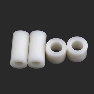 Trắng ABS Nylon Miếng Đệm Chống Rỗng Standoff Máy Giặt M3 M4 M5 M6 M8