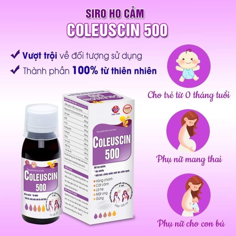 Thuốc ho Coleuscin 500 có tác dụng như thế nào trong việc giảm tiết đờm và cải thiện triệu chứng ho?
