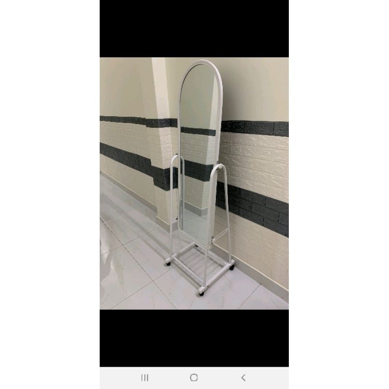 Gương Soi Toàn Thân Di Động có bánh xe hàng chuẩn đẹp loại 1