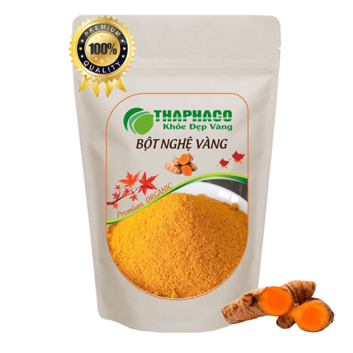 [HCM] Bột Củ Nghệ Vàng 100g Uống Làm Đẹp Dưỡng Da THAPHACO