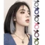 Set 2 Tóc Giả Kẹp High light 50cm-Tóc Nối Nhuộm Ombre Thẳng Phong Cách Hàn Quốc