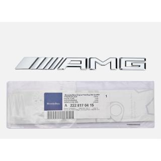 Mercedes-benz GLC mới c-class s-class E300L 320L kim loại AMG logo huy hiệu thân cây dán chữ 190 * 19mm