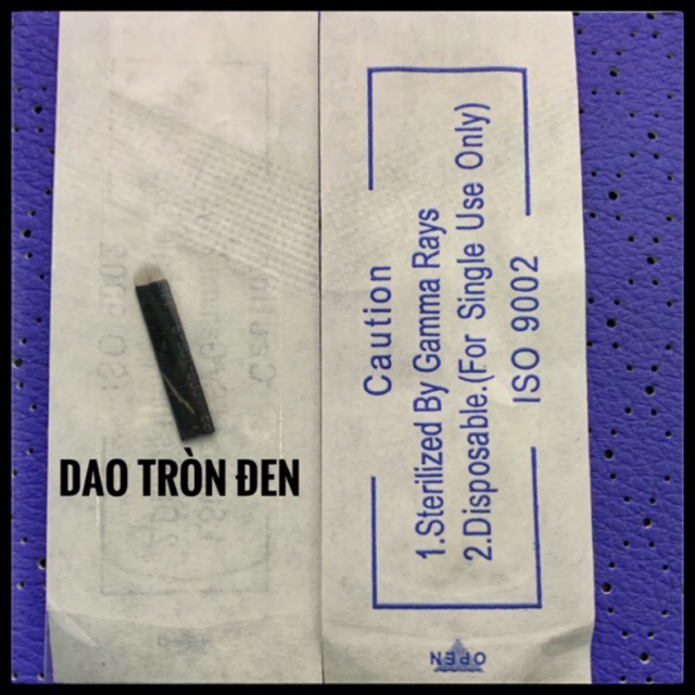 (COMBO 10 CÁI ) Dao Khắc tròn  tròn xanh U14_U16