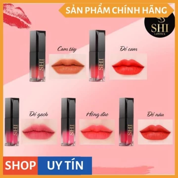 Son Li Son SHI cao cấp - (SON KEM LÌ) Son môi chính hãng, son bền màu, son lâu trôi, son lì, son matte V V V ྇