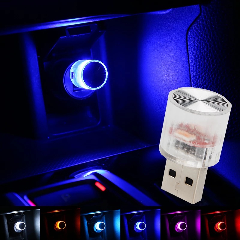 Đèn LED USB Mini Tạo Không Khí Mini Trang Trí Trần Nhà/Xe Hơi