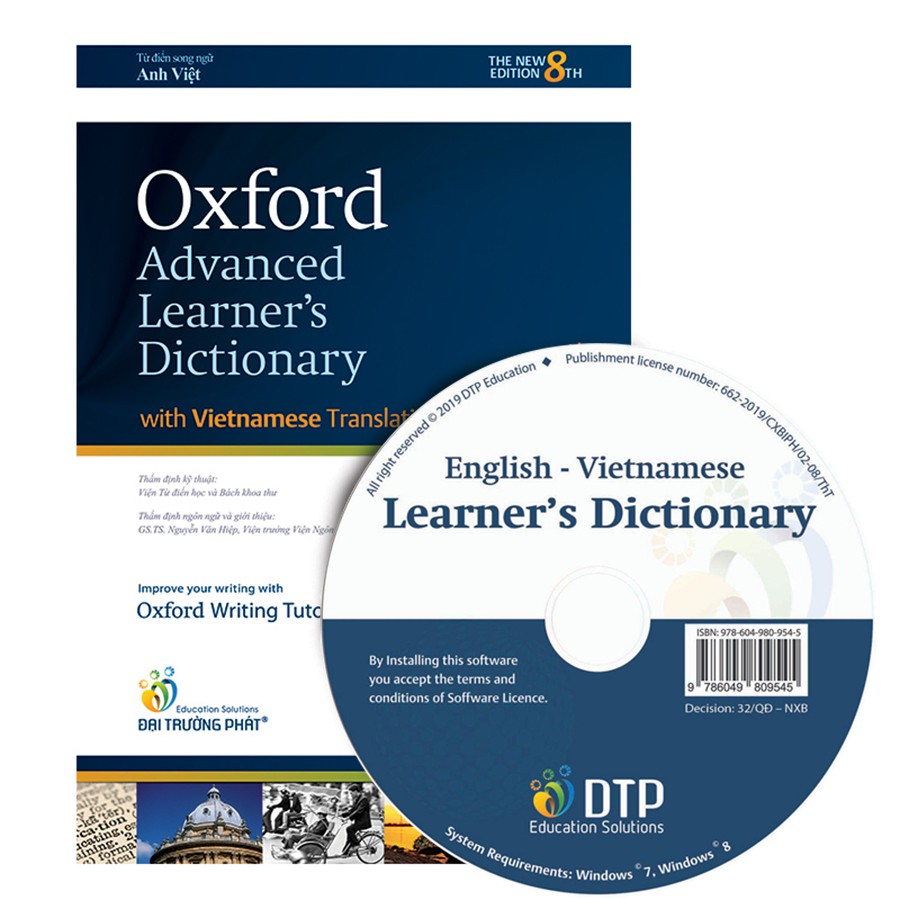 Sách Từ điển Oxford Advanced Learner's Dictionary 8th Edition (With Vietnamese Translation+