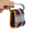 Khóa móc khóa Thiết bị thể thao ngoài trời Hợp kim Carabiner