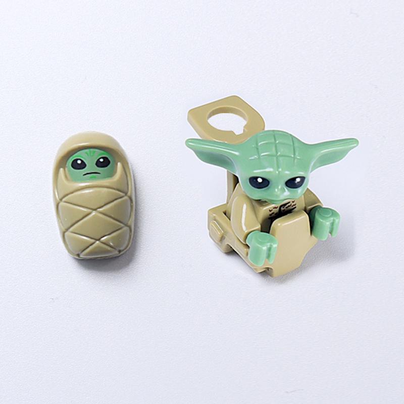 Mandalorian Baby Yoda nhân vật Ngôi sao Chiến tranh Khối xây dựng