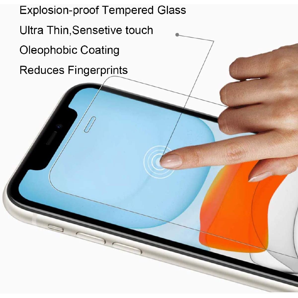 Kính cường lực bảo vệ toàn màn hình cho iPhone ip 17 Air 16 15 14 13 12 Mini 11 10 Pro 16E Xs Max X XR 8 7 6s Plus 5S 5 SE 2020 2022 5G 4G 2025