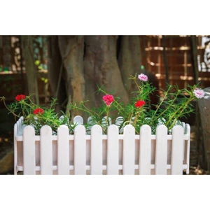 Chậu nhựa hàng rào kt (45x20x15)cm,chậu hình hàng rào