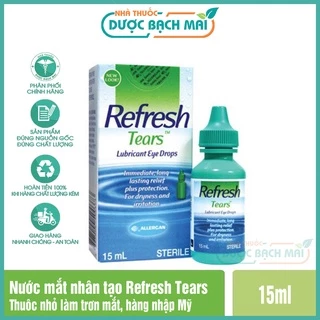 Nước nhỏ mắt refresh nhân tạo lens cận rohto chăm sóc sức khỏe mắt giảm khô mỏi mắt