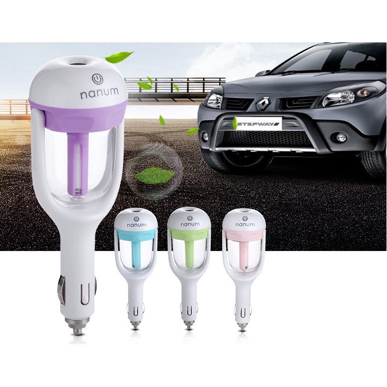 Máy Phun Sương Tạo Độ Ẩm Không Khí Chuyên Dụng Cho Xe Ô tô - Bảo Hành 6 Tháng