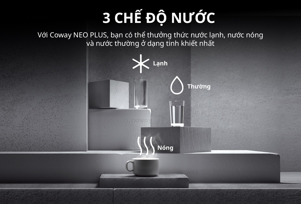 Hệ thống lọc Coway Neo Plus CHP-264L