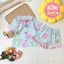 Đồ Bộ Bé Gái Pijama Lụa Cao Cấp Tay Ngắn_BM06