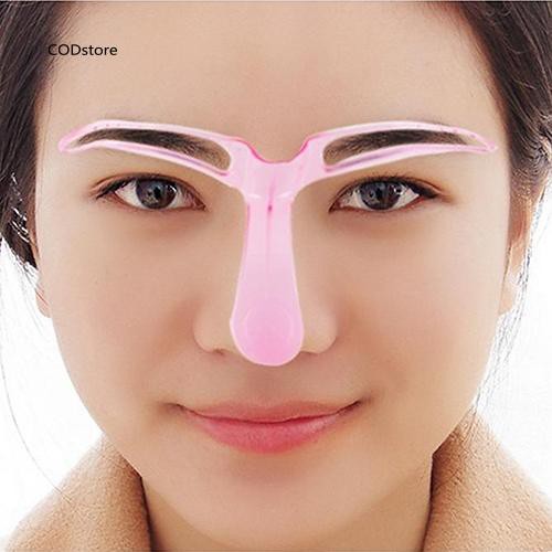 Khuôn định hình tạo kiểu kẻ lông mày trang điểm chuyên nghiệp tiện dụng