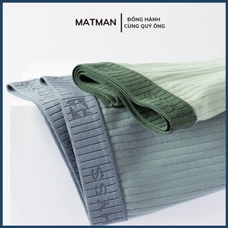Quần Lót Đùi Nam Cotton Cao Cấp, Quần Sịp Nam Trơn Hút Ẩm Thoáng Khí, Quần Lót Boxer Nam Kháng Khuẩn