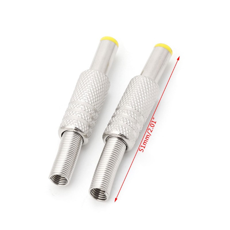 Set 5 đầu cắm nguồn Dc 5.5x2.5mm cao cấp