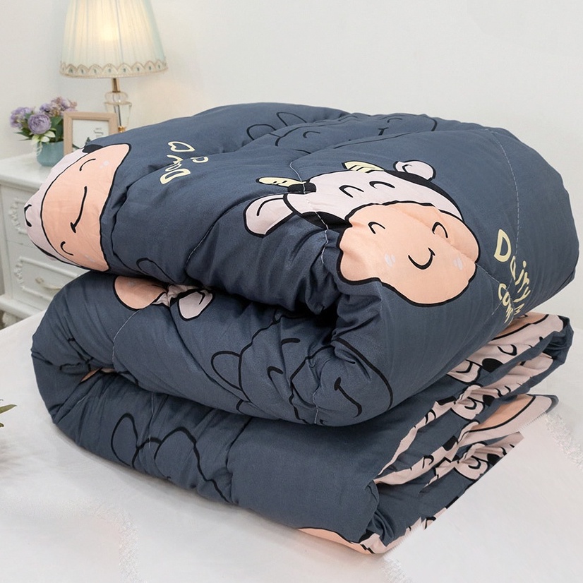 Ảnh Chăn Phao, Chăn Bông Siêu Nhẹ Sét 5 món Poly Cotton Bền Đẹp - ZingZingMart chăn phao 3