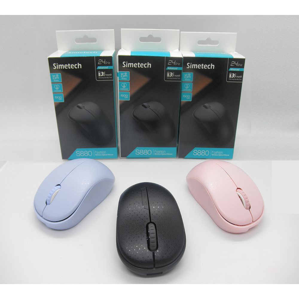 Chuột không dây Simetech S880 chính hãng | Shopee Việt Nam