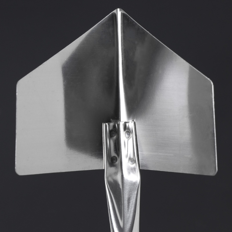 1 Pc Stainless Steel Garden Metal Handle 90 Degree Drywall Outdoor Corner Trowel