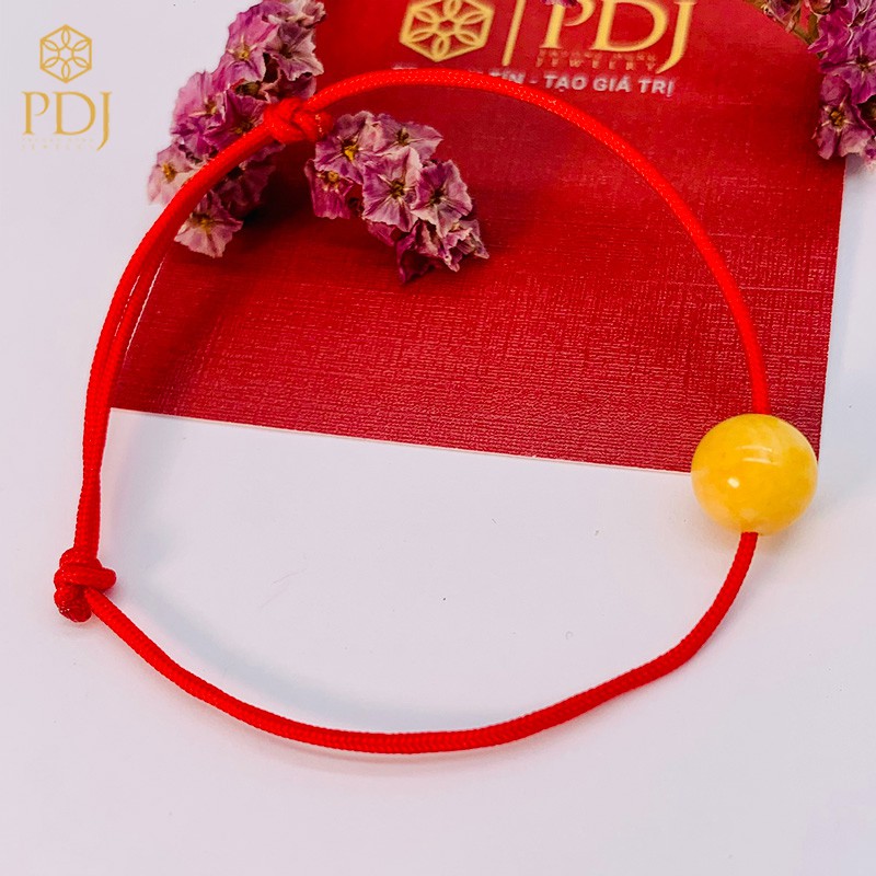 Ảnh Vòng tay sợi chỉ đỏ may mắn mix charm bi phong thủy, đủ loại màu sắc tươi đẹp - SP000419 - Trang sức PDJ 3
