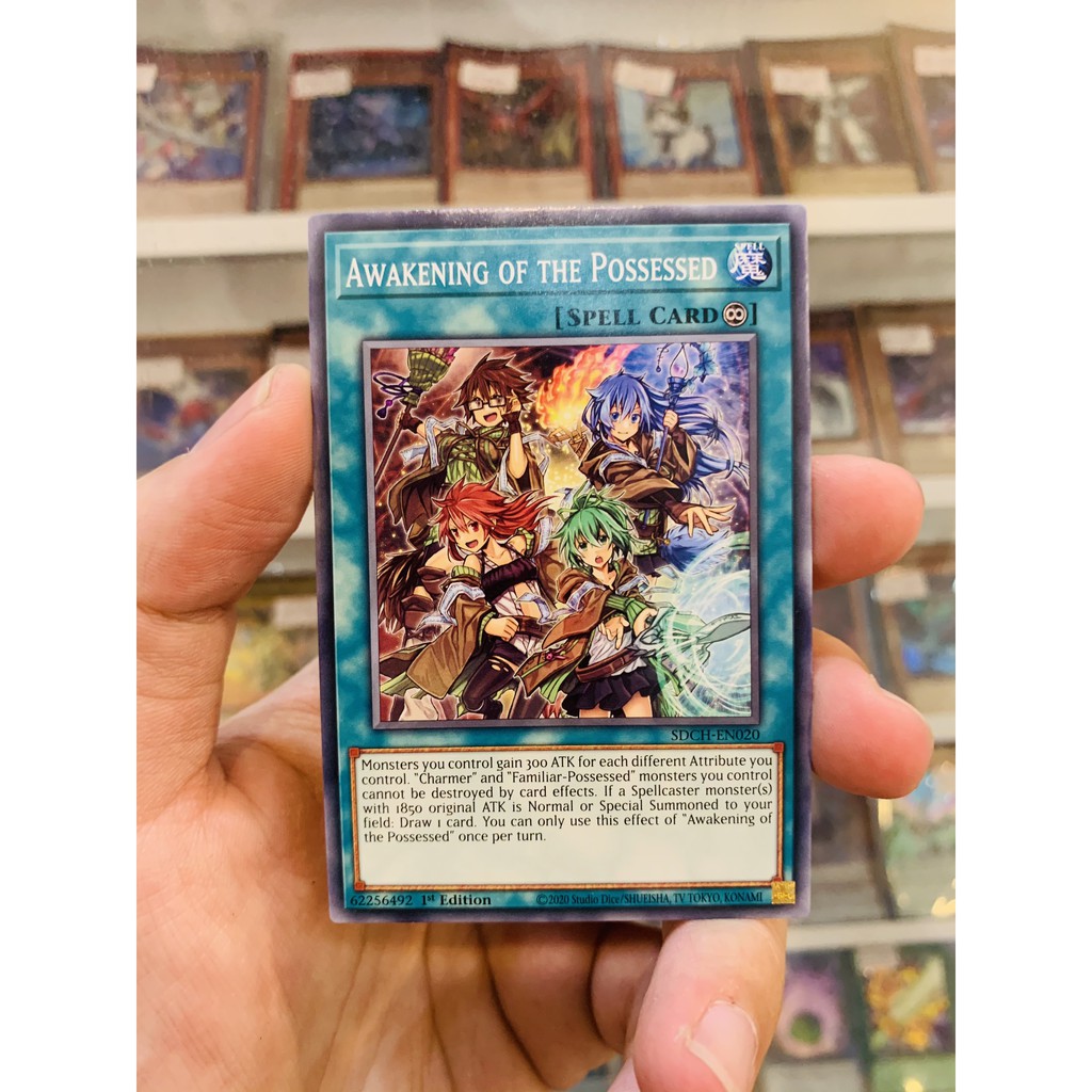 Thẻ Bài Lẻ Yugioh Mã Sdch En020 Awakening Of The Possessed Common 1st Edition Shopee 5052