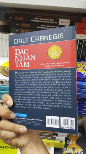 Ảnh Sách Đắc Nhân Tâm (Dale Carnegie) - Firstnews Trí Việt (Top 10 cuốn sách hay nhất mọi thời đại) 4