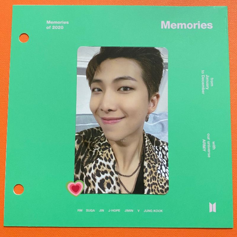 VStore [HÀNG CÓ SẴN] BTS OFFICIAL PHOTOCARD MEMORIES BLURAY 2020