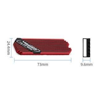 EZ Tản Nhiệt Làm Mát Tấm Tản Nhiệt Tản Nhiệt NVME PCI-E Cho M 2 2280 SSD Hard Di