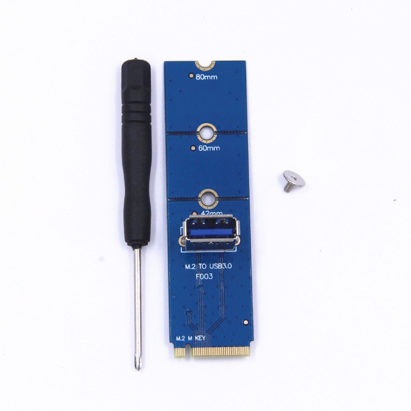 Card mở rộng LIDU1 M.2 sang USB 3.0 PCI-E M2 Ngff- PCIE 4X 2242 2260 2280 cho BTC/Eth Mining