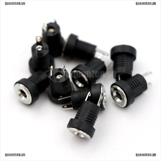 Bộ 10 Giắc Cắm Nguồn Dc 3.5 Mm X 1.35mm