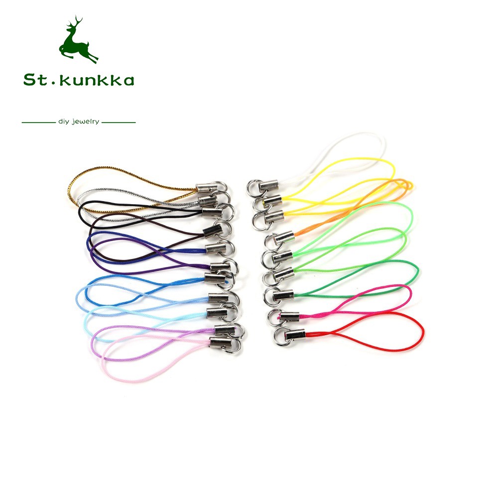 St.kunkka Bộ 20 Dây Nhảy Gắn Điện Thoại Tiện Lợi đeo cho máy ảnh/ móc khóa/ chìa khóa xe hơi di động thời trang chuỗi điện thoại di động