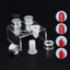 CODECOVED Son Môi Khuôn Dụng Cụ Trang Điểm Nhẫn Đứng Silicone DIY Thủ Công Mỹ Phẩm Son Dưỡng Môi Khuôn