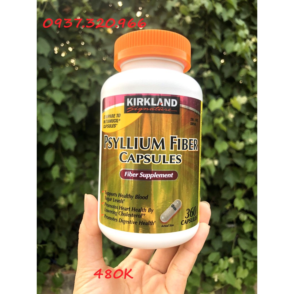 Kirkland psyllium fiber capsules fiber kirkland shopee vi t nam