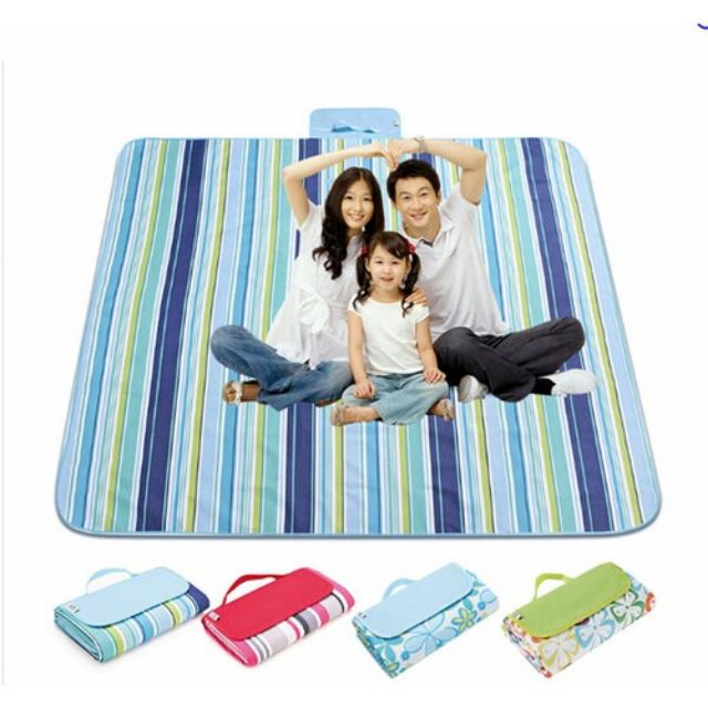 (Giá xả kho ) Thảm du lịch chống thấm nước gấp gọn tiện loại to 1,5m