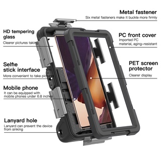 SHELLBOX ốp lưng chống nước 15M Cho Samsung Galaxy Note 20 S20 S21 FE S24 S22 Plus S23 Ultra 10 / 9 / 8 S10 / S9 / S8 WATERPROOF CASE Cover Professional Underwater Diving Water Proof Phone Case