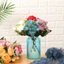 SUNKISSD 30cm 9 Đầu Lụa Hoa Mẫu Đơn DIY Trang Trí Đám Cưới Nhà Trang Trí Bó Hoa Hồng