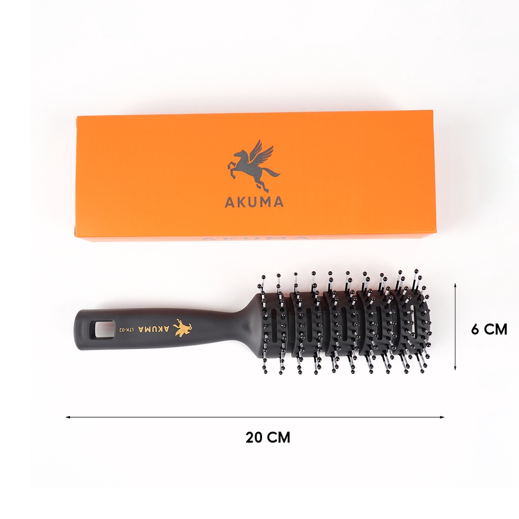 Ảnh Lược Bán Nguyệt Tạo Kiểu Gỡ Rối Tóc Chuyên Dụng AKUMA LKT1102 - Akuma.vn 4