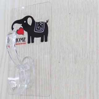 Set 2 Móc Dán Tường Siêu Dính Chịu Lực, Móc Dán Tường Chịu Lực Siêu Chắc Cam Homeware